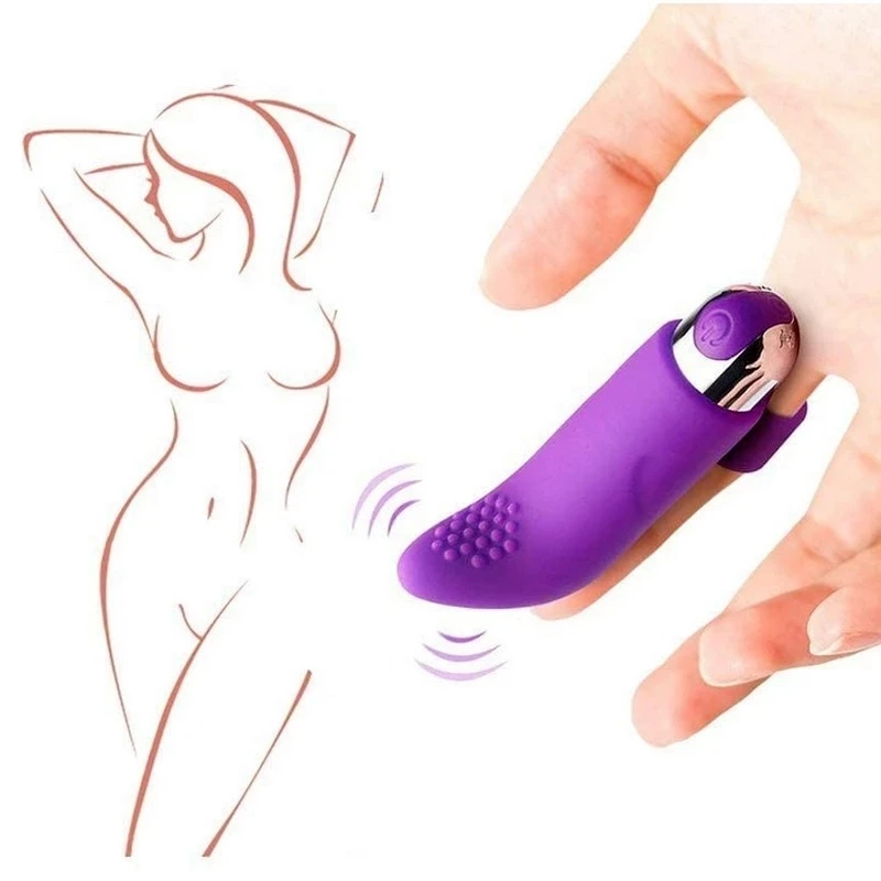 

10 Speeds Bullet Finger Vibrating Vagina Massage Clitoris Stimulation Finger Vibrators Sex Toys For Women Adult Masturbator