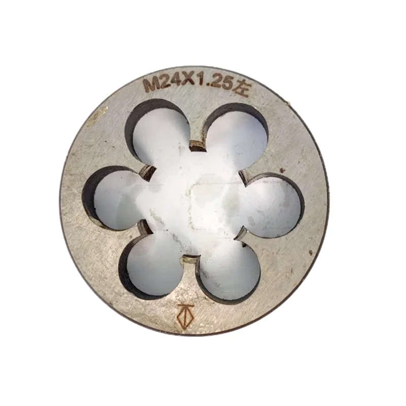 YRFL HSS 1 шт. Метрическая резьба правая левая круглая матрица M24 M25 M26 M27 резьбовые