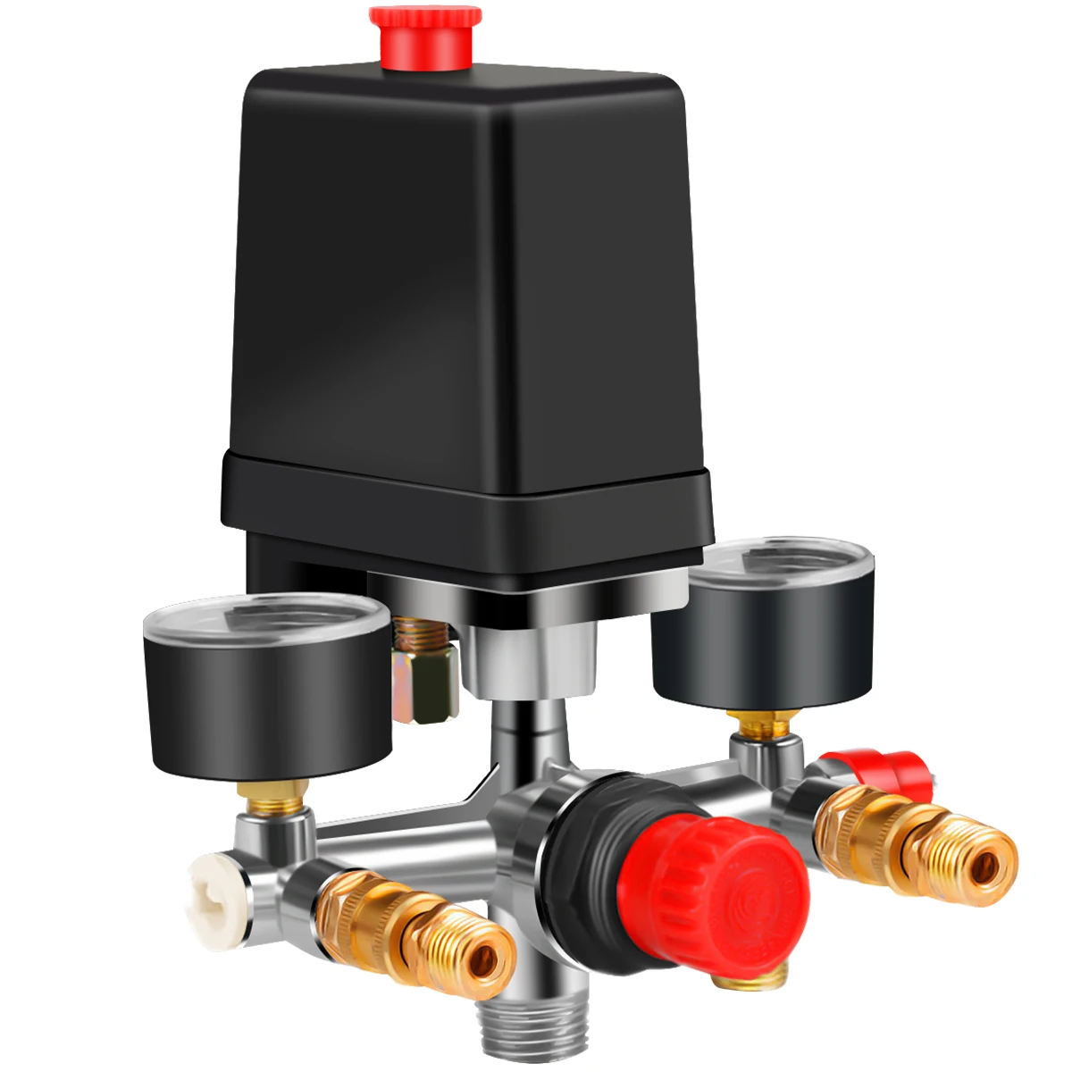 Pressure Switch Manifold Regulator Gauges Air Compressor Pre