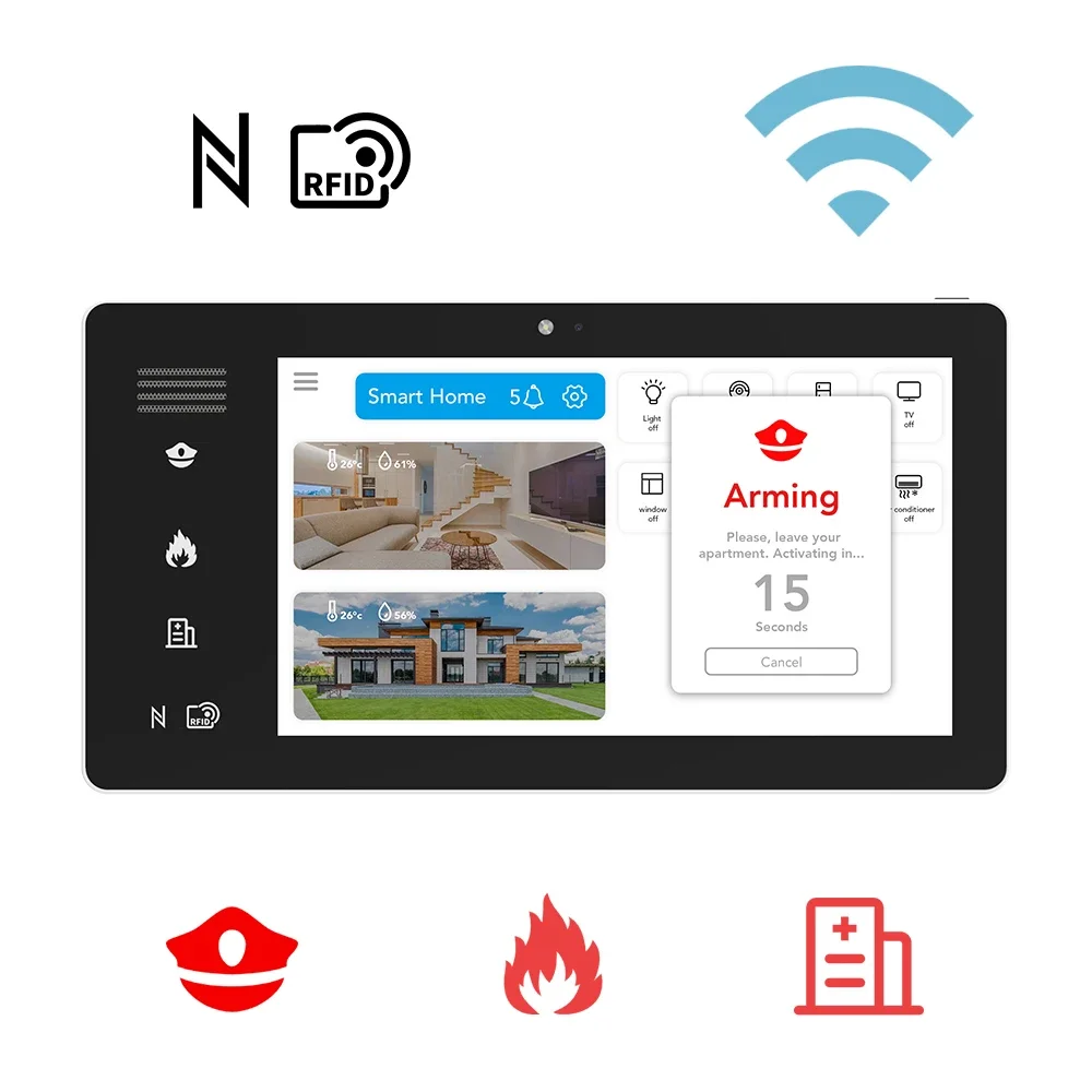 Фото OEM/ODM: настраиваемый шлюз IoT для умного дома (Zigbee, Wi-Fi, BLE, LTE, Z-Wave, Linux) №2