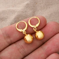 dubai nigeria dubai african round earrings for france women girls ethiopian turkey gold color earrings arab birthday gift