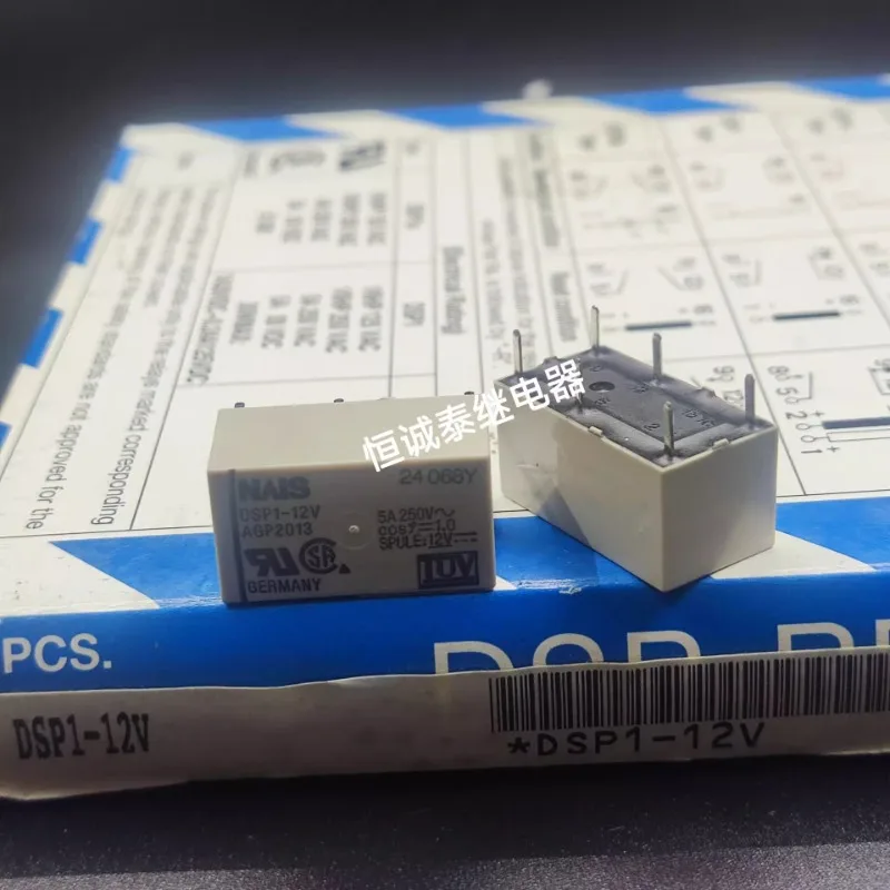 (Совершенно новый оригинал) 1 шт./лот 100% оригинальное реле: DSP1-DC12V AGP2013F 5A 12 В 6