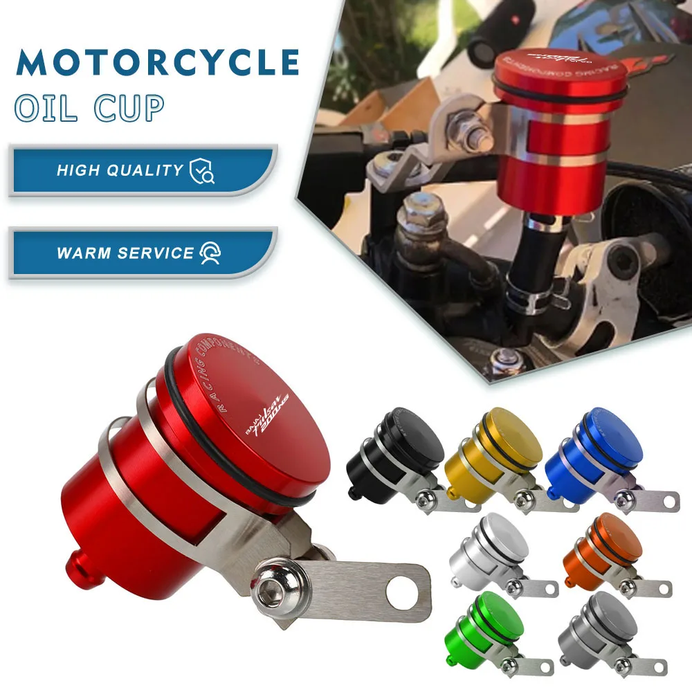 

Universal For BAJAJ PULSAR 200NS 2018 2019 2020 2021 2022 2023 CNC Motorcycle Rear Brake Fluid Reservoir Clutch Tank Oil Cup