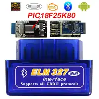 Super Mini Elm327 Bluetooth OBD2 V1.5 Elm 327 В 1.5 OBD 2 Автоматический диагностический сканер для автомобиля Elm-327 OBDII Code Diagnostic-Tools