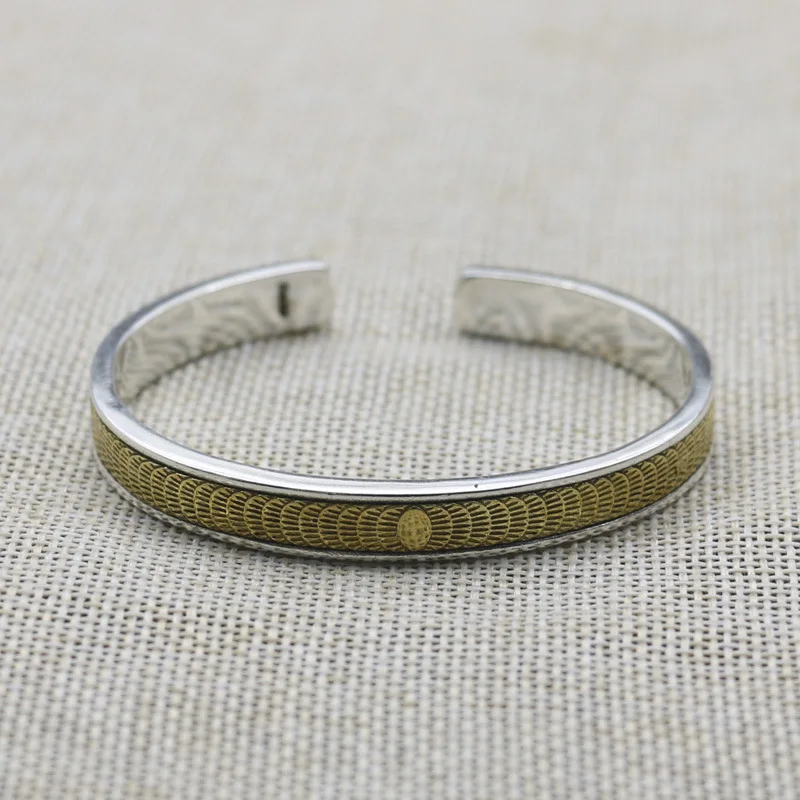 Модные ювелирные изделия в индийском стиле браслет из серебра s925 пробы sun ray для