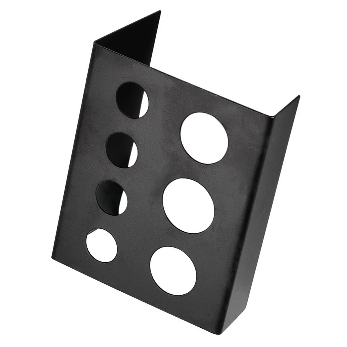 

1pc 7 Holes Plastic Ink Cup Holder Stand Pigment Cup Rack Accessories (Black)