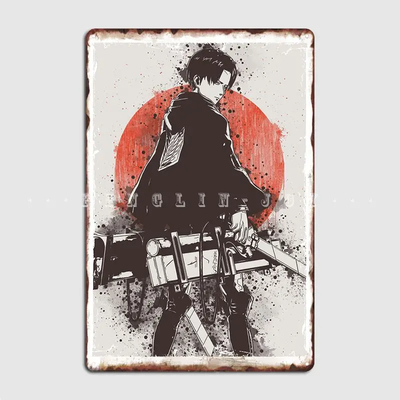 

Металлические плакаты из атаки на титанов, планшетоны, фотоплакаты, винтажный жестяной плакат