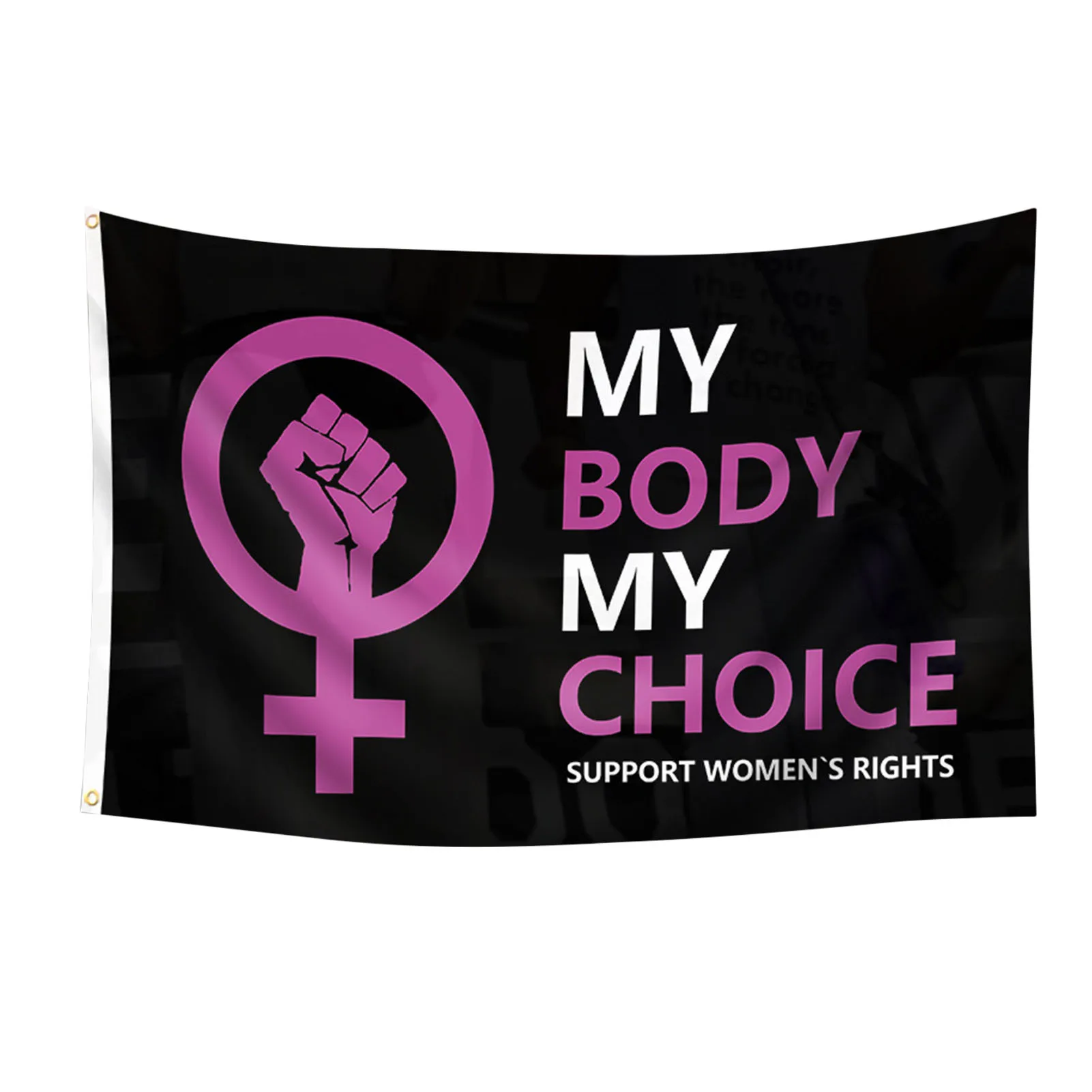 

Профессиональный женский флаг на выбор, полиэстер, флаг My Body My Choice, уличные персонализированные флаги, настенный Декор для дома, флаг My Body My ...