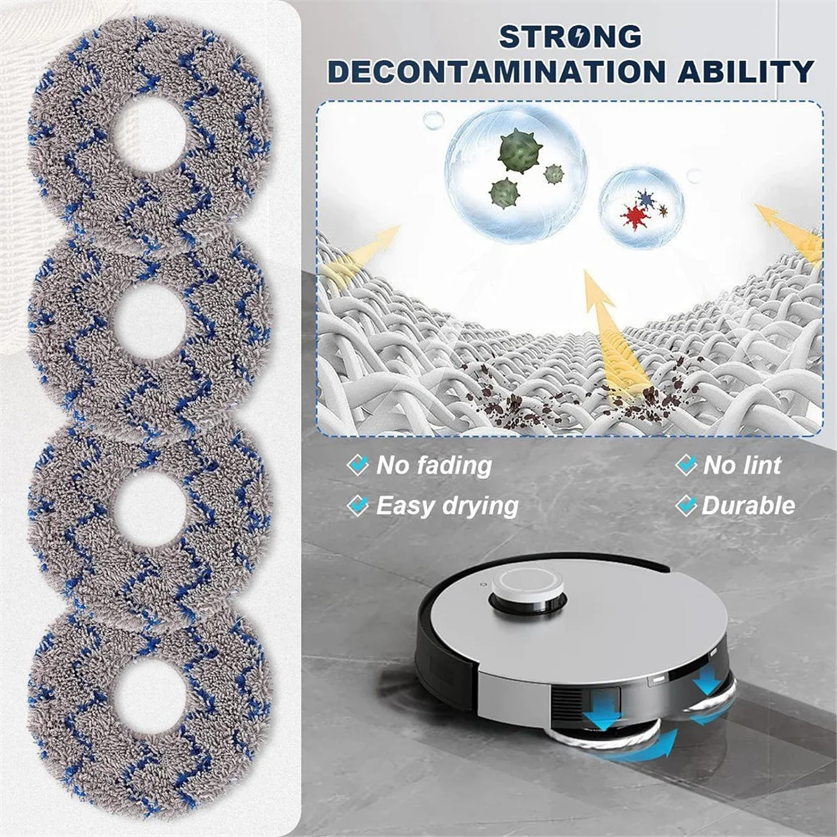 Для ECOVACS DEEBOT X1 Omni Turbo T10 T20 T20/T20 Max/T20 ProRobot пылесос основная боковая щетка фильтр