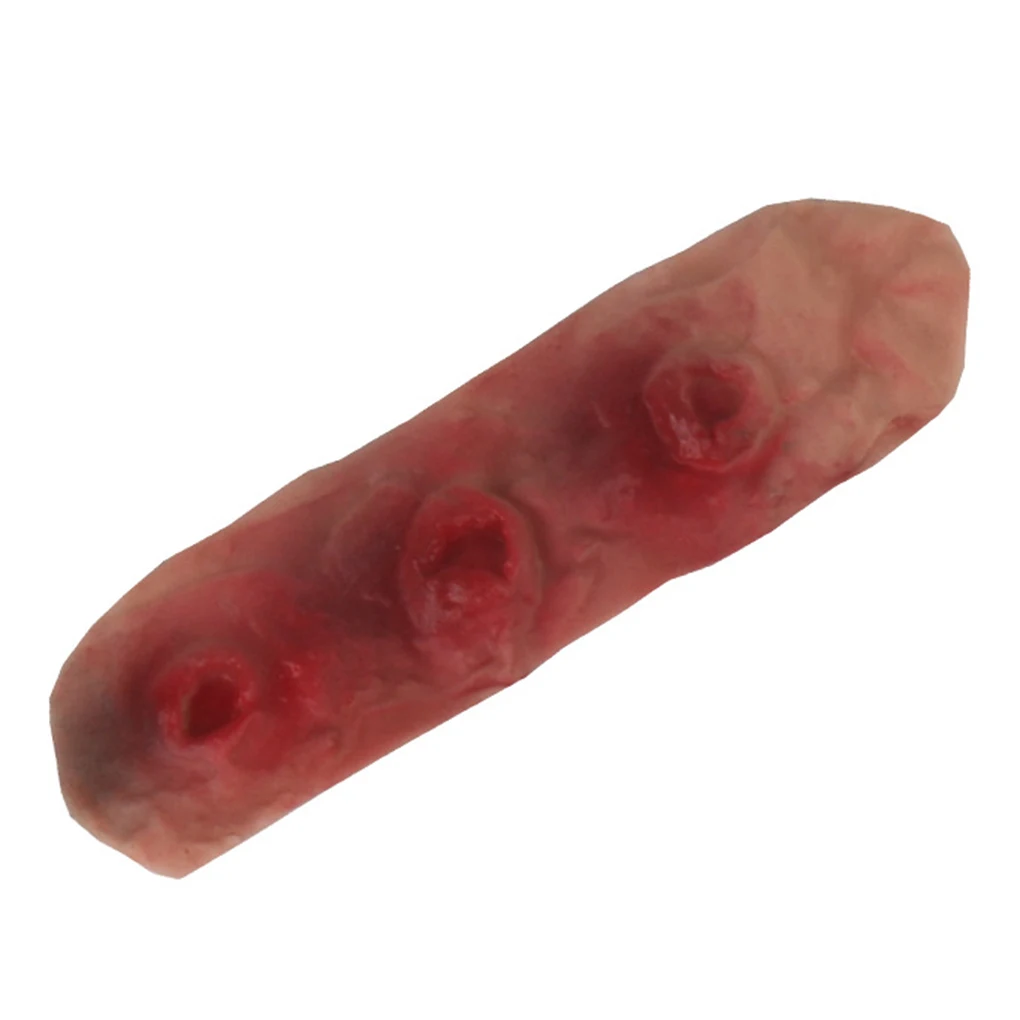 3D Хэллоуин имитация шрамов Latec искусственные татуировки Scab кровавый макияж