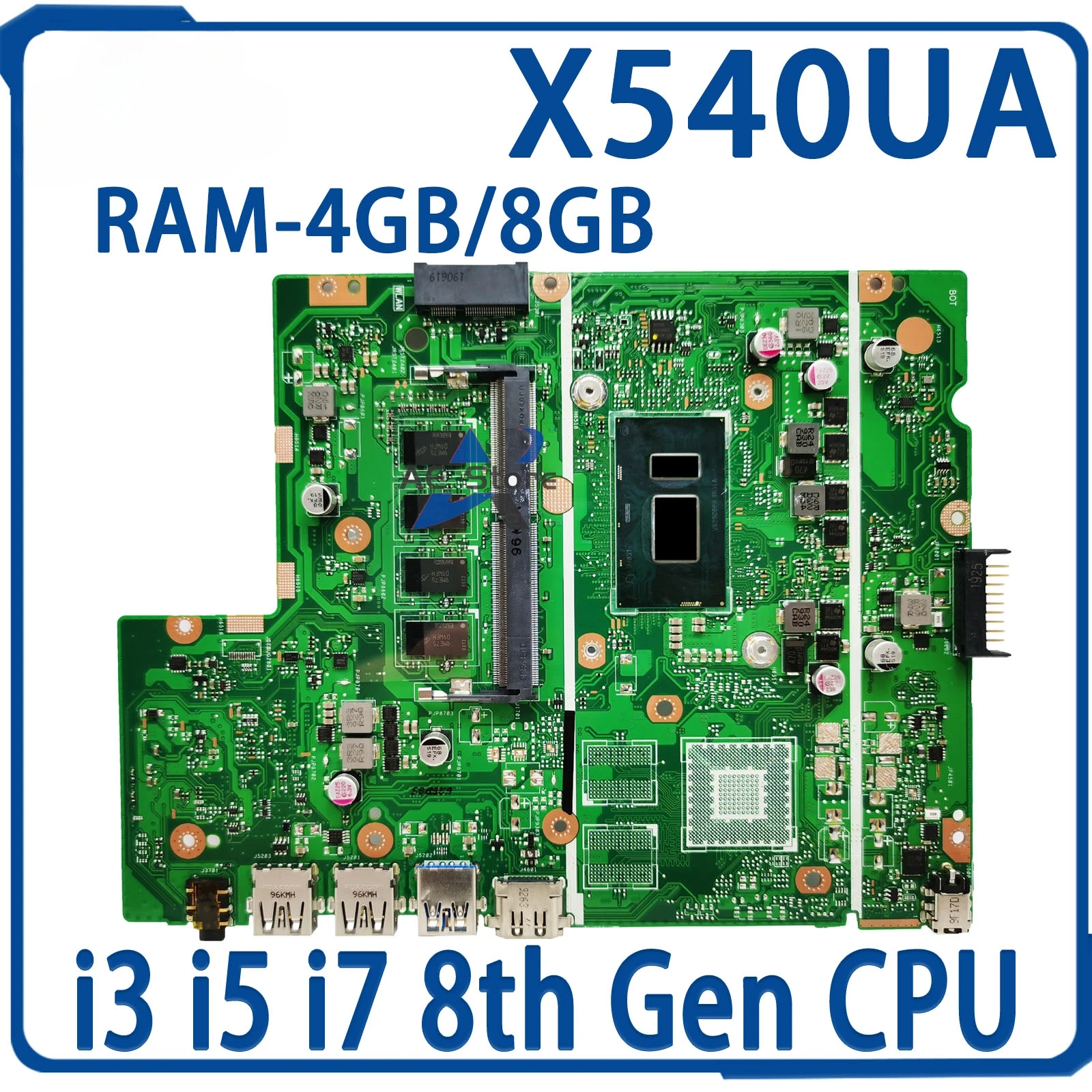 Материнская плата X540UA для ASUS X540UB X540UBR X540UV X540U A540U F540U X543U X500U K540U X540UAR P540U R540U ноутбука