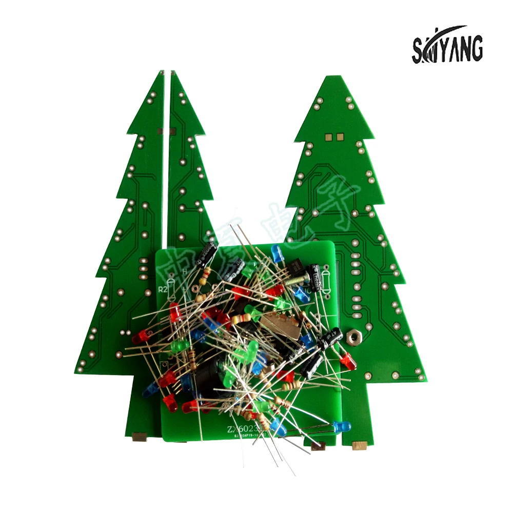 

ZX6023 Christmas Tree Electronic Production Parts Symphony Pine DIY Make