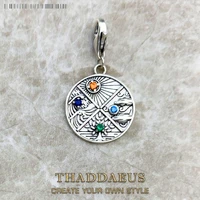 earth water air fire elements charm philosophers gift diy europe original 925 sterling silver fine jewelry