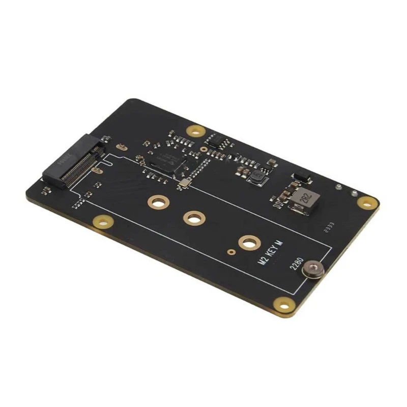Плата расширения твердого диска X872 M.2 NVMe с высокоскоростным USB для RPi 4 поддержка