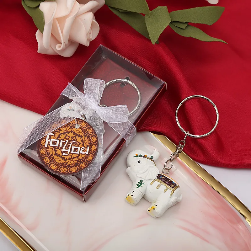 Счастливый слон брелок из смолы 20 шт