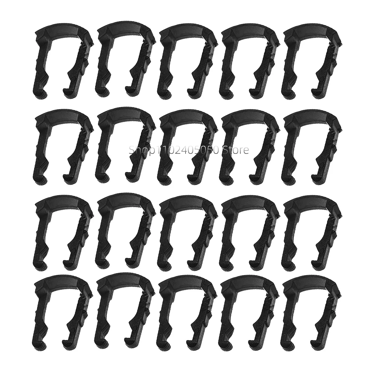 

Автомобильный топливный фильтр, 20 шт., черный пластиковый зажим крепления для Skoda Octavia VW Volkswagen Bora Jetta, автомобильные аксессуары