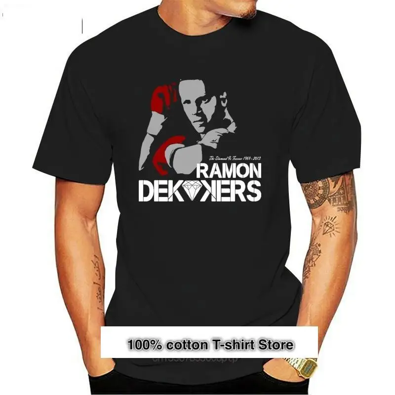 

Rip Ramon Dekkers-Camiseta de boxeo para hombres, camisetas de alta calidad de Muaythai, Kickboxing, verano, 2020