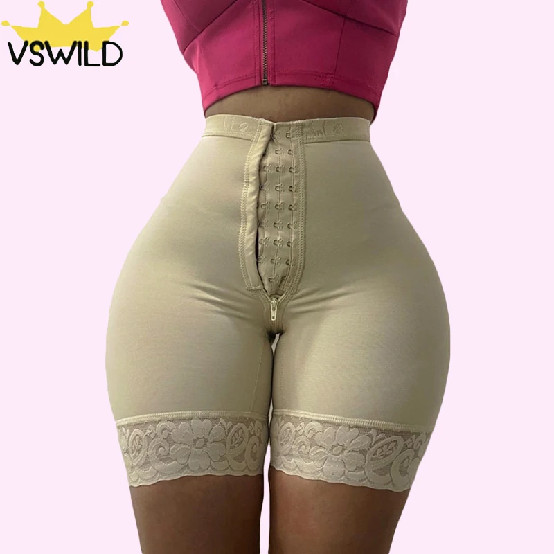 

Fajas Reductoras Y Modeladoras Mujer Colombianas Corset Femme Shorts Double High Compression Butt Lifter Pants Body Shaper Skims