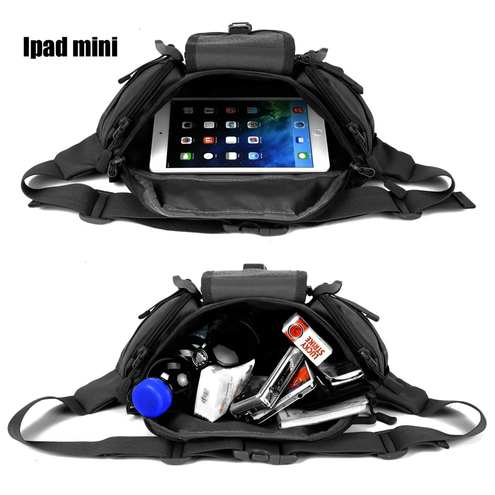 Brown Fanny Pack  Men Adult  Belt Bag Pouch with Adjustable Waist Strap
