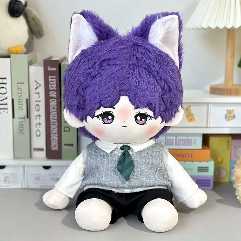 Аниме Love and Deepspace Rafayel Qiyu мягкая плюшевая кукла тело 40 см нарядные игрушки фигурки