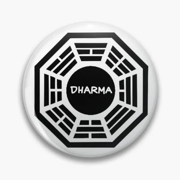 Dharma мягкая булавка для пуговиц ювелирные изделия мультяшный подарок креативная