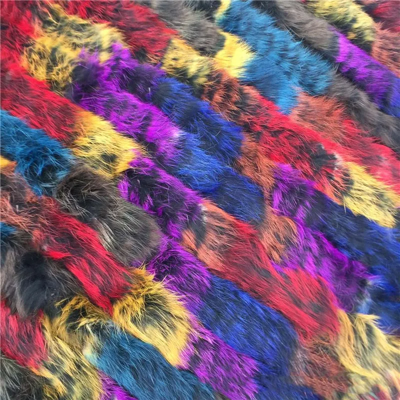 New Winter Imitation Otter Rabbit Hair Colorful Coat Women Fashion Warm Fur Coats Outerwear Fake Fur Shawl Women Clothing