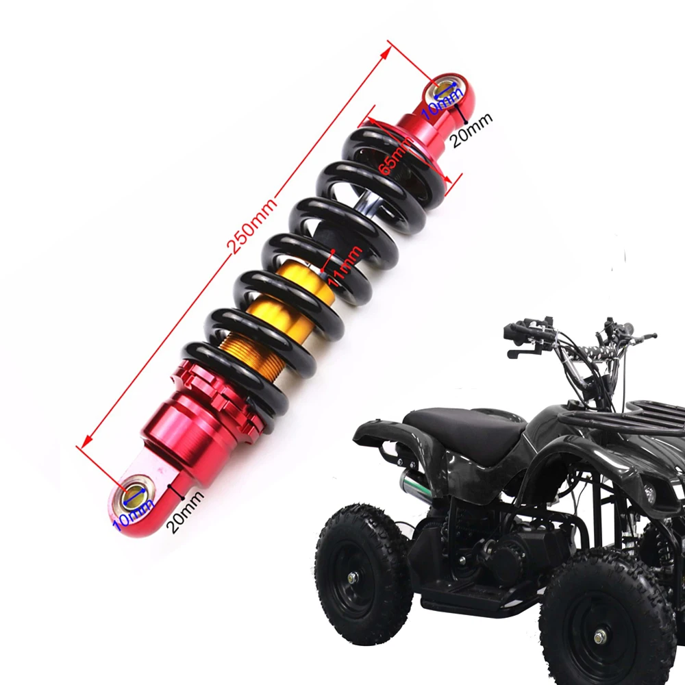 

Пружина 250 мм алюминиевая подвеска для мотоцикла, 50 куб. См, 160 куб. См