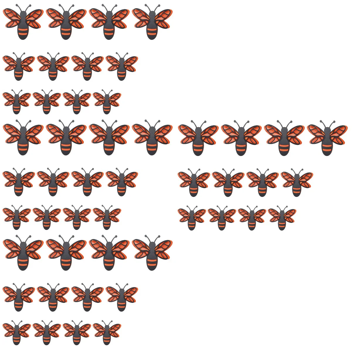 

4 набора 3D настенных наклеек, съемные настенные наклейки, двухслойные настенные наклейки «сделай сам»