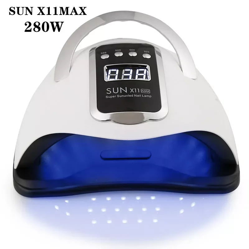 

Профессиональная лампа SUN X11MAX, умный светильник с УФ светодисветодиодный, Быстросохнущий гелевый светильник для маникюра