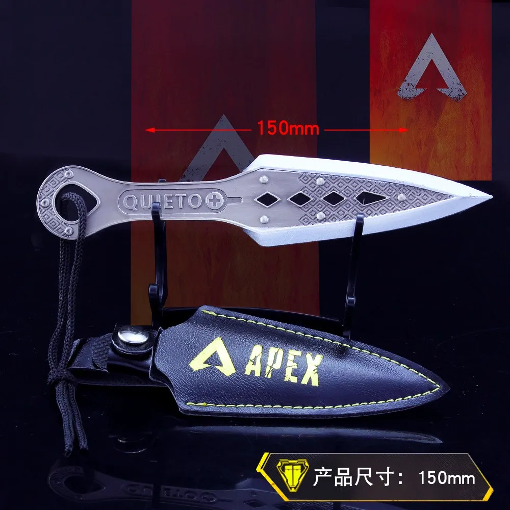 Вершина легенды злых духов Wraith Kunai, сплав, нож, искусственное оружие, игрушки для мальчиков, мечи, реальные стальные подарки для детей