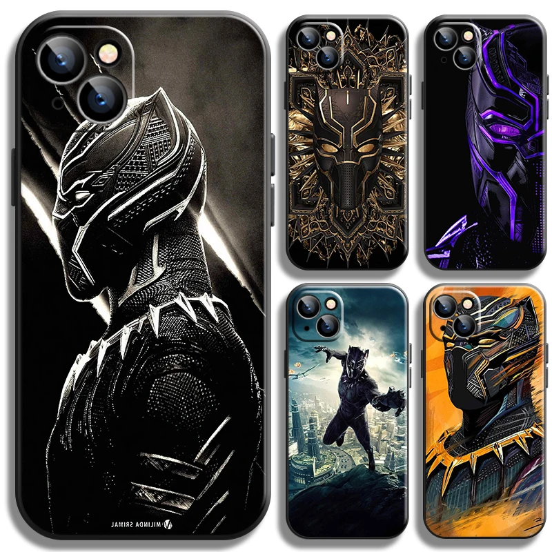 

Marvel Avengers Black Panther For Apple iPhone 11 Pro Max 12 13 Pro Mini X XR XS Max 6 6S 7 8 Plus Se2 Phone Case Cases Soft