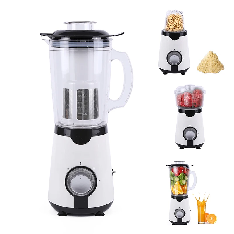 

5 In 1 Blender Mixer Electric Juicer Machine Smoothie Blender Food Processor Personal Juice Blender Cup
