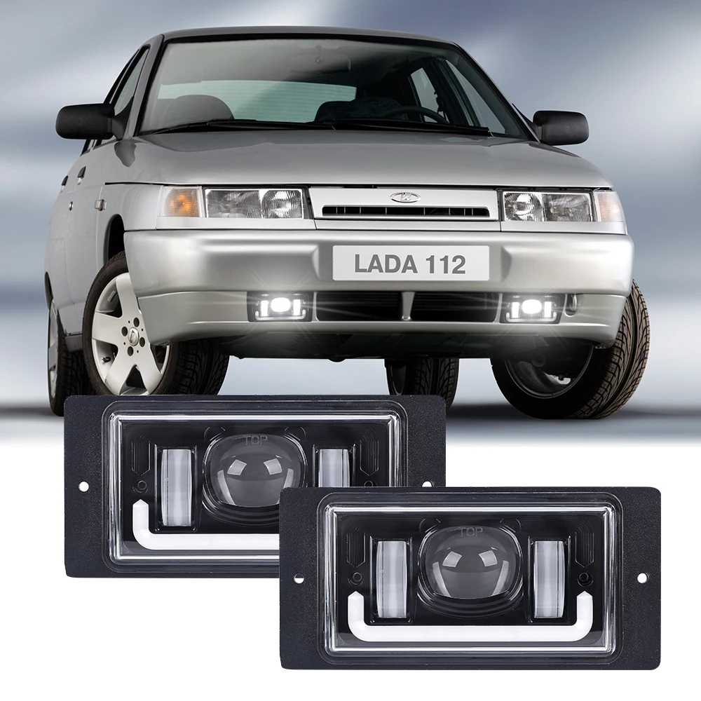 

1 пара, светодиодсветодиодный Противотуманные фары для Lada VAZ 2110-2114, 30 Вт