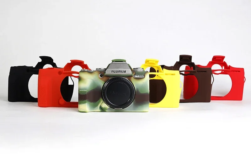 Защитный силиконовый чехол для камеры Fuji Fujifilm X-T200 XT200