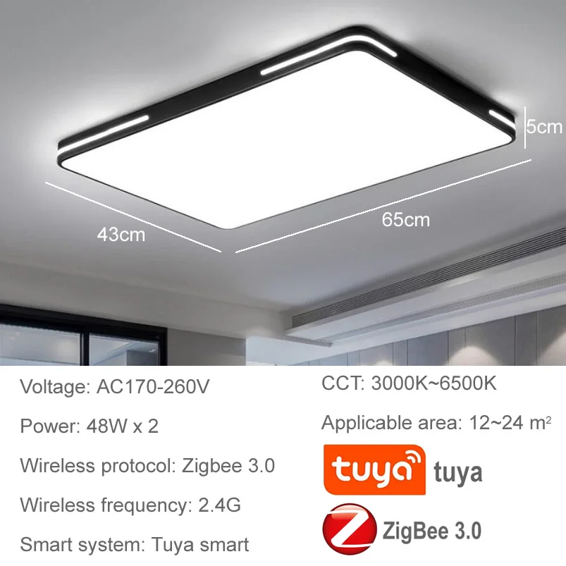 

ALZLZLAC умные потолочные светильники Zigbee 220V