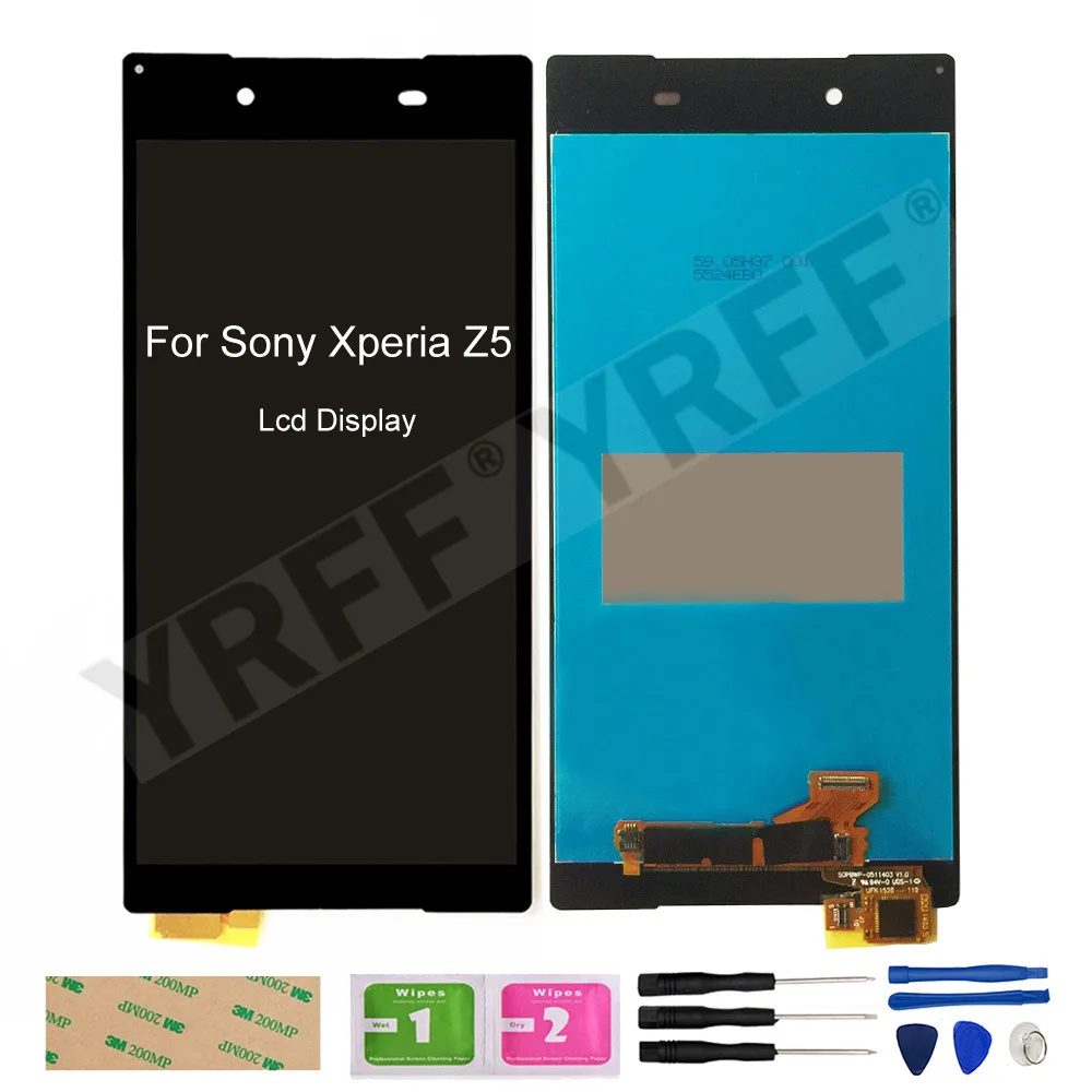

ЖК-дисплей с сенсорным экраном для SONY Xperia Z5, дигитайзер в сборе для SONY Xperia Z5, E6653, E6603, E6633, ЖК-экран