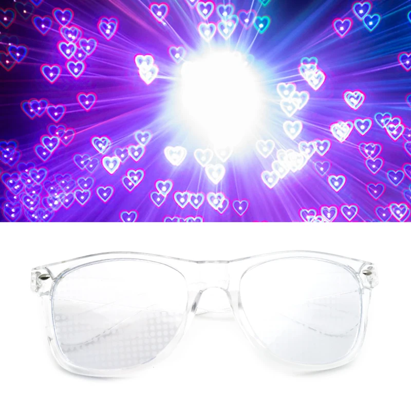 2021 Phoenix Ultimate Diffraction Glasses-3D призматический эффект EDM Радужный стиль Rave Frieworks Starburst