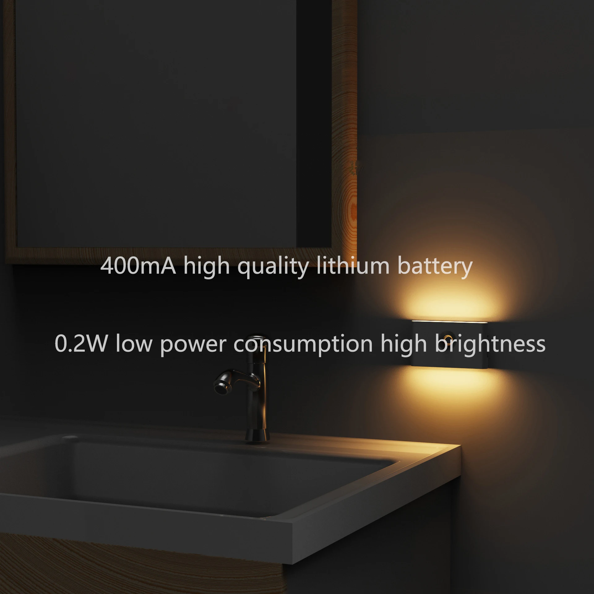 pir usb motion sensor light cupboard wardrobe bed lamp led under cabinet night light for closet stairs kitchen free global shipping