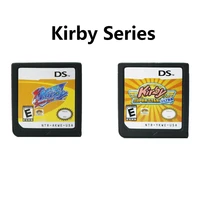 kirby series ds game squeak squad super star ultra memory card for dsi 2ds 3ds video game console us version english language