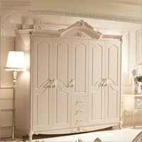 five doors wardrobe modern european whole wardrobe french bedroom furniture p10110