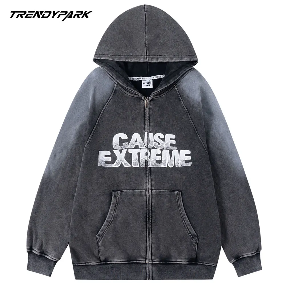 

AAAHoodie Men Punk Goth Style Print Hooded Sweatshirts Top Men's Clothing 2022 Autumn Harajuku Streetwear Casual Oversized Ho