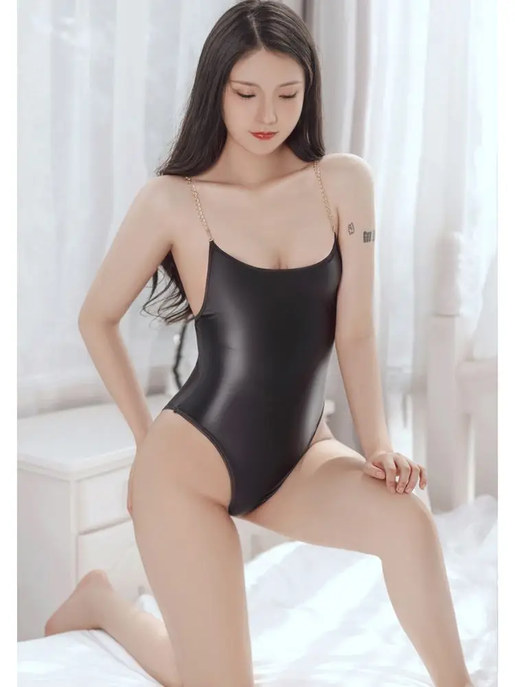 

Глубокий V-образный вырез, тонкие бретельки, боди с высоким вырезом, колготки, сексуальное нижнее белье в японском стиле Sukumizu, купальник, топ...