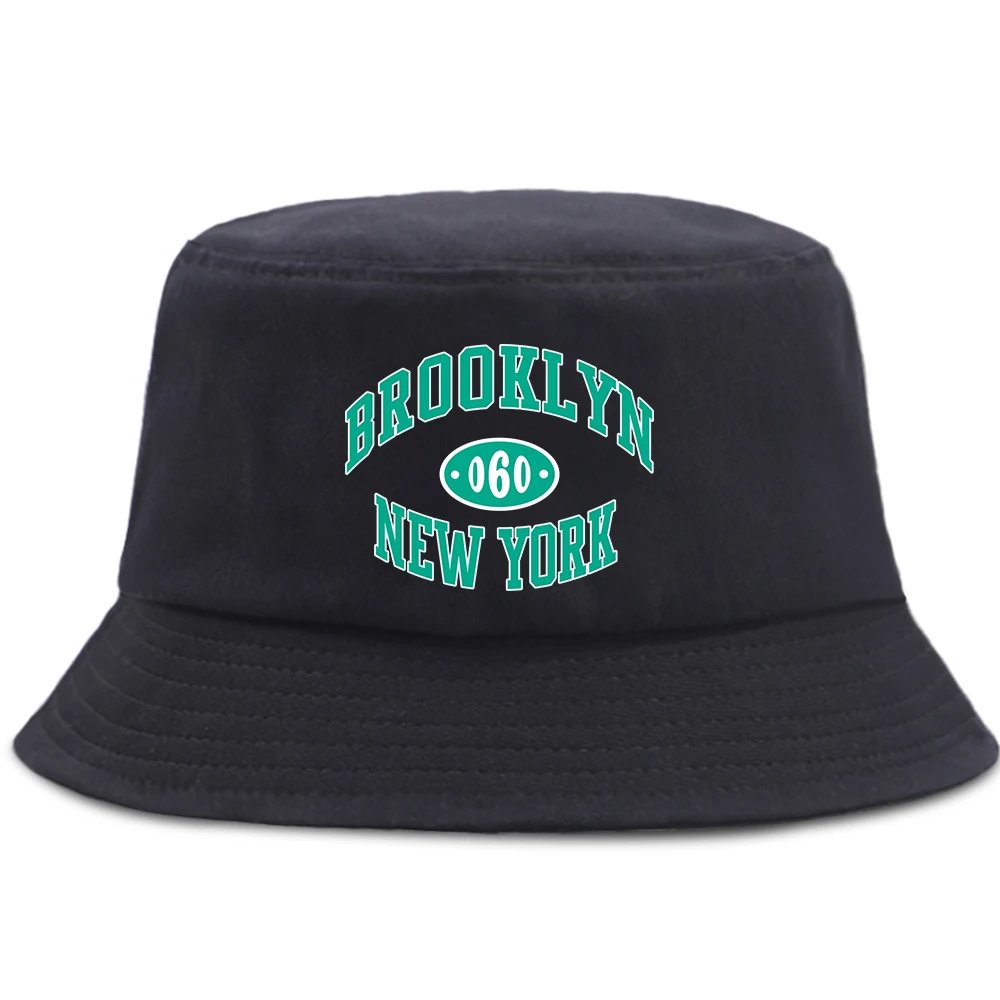 Повседневная винтажная шляпа Brooklyn 060 с принтом Нью-Йорка, модные летние индивидуальные шляпы от солнца, хлопковые удобные кепки унисекс