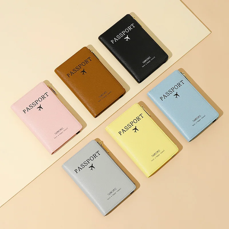 Simple Anti-theft Brush Passport Wallet Women Small Purse Short  PU Leather Brand Card Holders Wallets Ladies Coin Purse Female