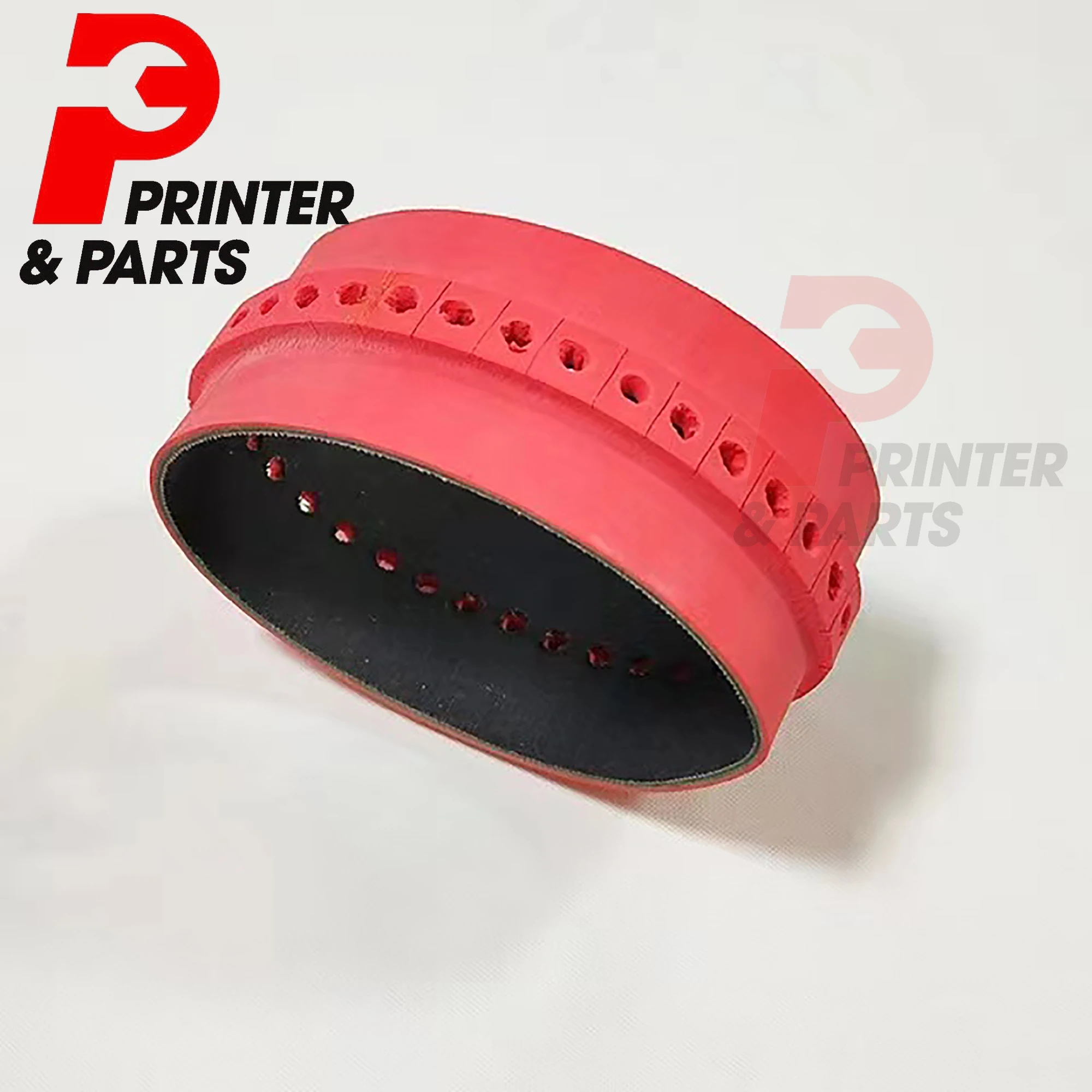 

M2.015.357 Red 220x38mm M2.015.357 SM74 Printing Machine Suction Belt Slow Down Belt