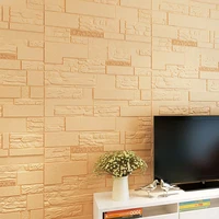 3d wall stickers imitation brick bedroom decor waterproof self adhesive wallpaper for living room kitchen tv backdrop decor7070