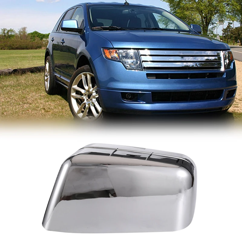 

Car Chrome Rearview Mirror Cover Trim Side Mirror Frame Caps Replacement For Ford Edge 2009-2014
