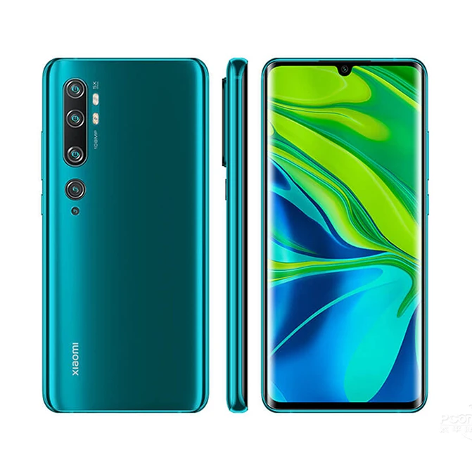 Xiaomi Mi Note 10 4G Cellphone CC9 Pro Smartphone , 50x Zoom 100 Million  5260mAh Battery Snapdragon 730G