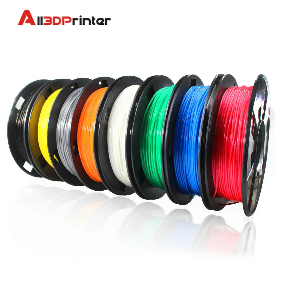 

DIY 3d printer filament more colors Optional PLA 1.75mm MakerBot RepRap plastic Rubber Consumables Material 0.2/KG Hotsale