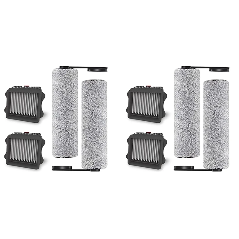 

Лидер продаж!-4 шт. сменная основная роликовая щетка HEPA фильтр для Tineco Floor ONE S5 комбинированные Беспроводные аксессуары для сухой и влажной уб...